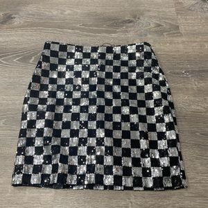 FB sister Sequin skirt
